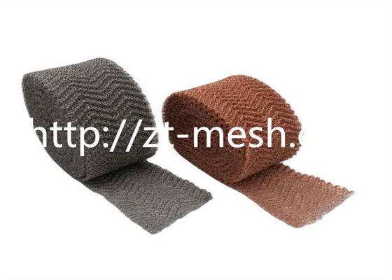 Treillis métallique tricoté compressé flexible de 20 x 60 mm offrant une excellente filtration et une excellente stabilité structurelle dans les applications industrielles
