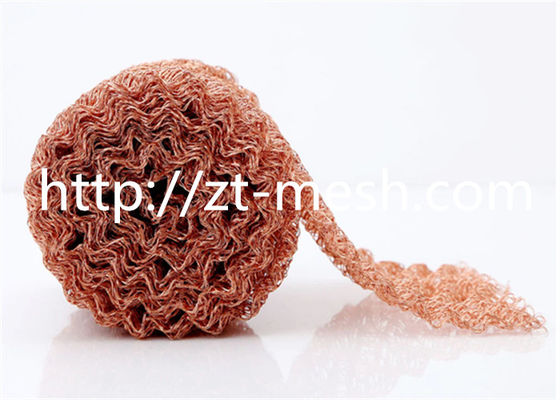 OEM tricoté comprimé de joints d'échappement de grillage de grillage d'acier inoxydable de 100*41*25.6mm