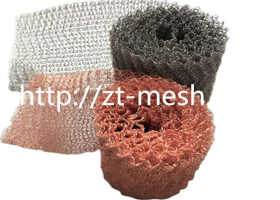 Grillage Knittted d'acier inoxydable du modèle 100-200 avec la bonne pénétrabilité pour industriel