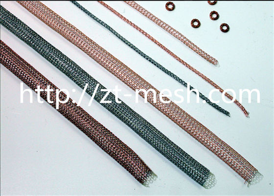 Grille en fil de cuivre tricoté résistant à la corrosion conçue pour le blindage électromagnétique et les applications de filtration industrielle offrant une qualité supérieure