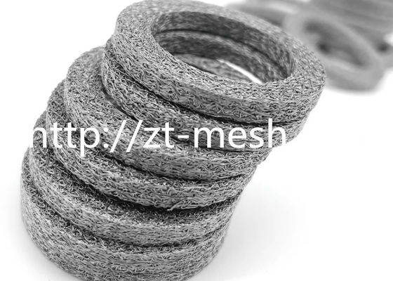 85mm X 30mm Circle Stainless Steel Wire Mesh Washer Mesh Opening : 2mm X 3mm