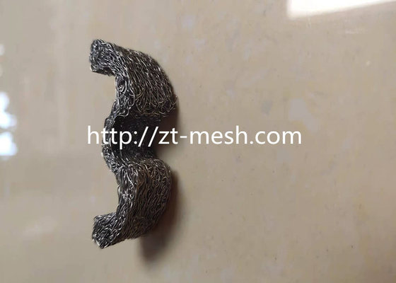 W formé spécial forment le fil tricoté Mesh Gasket Stainless Steel 0.11mm