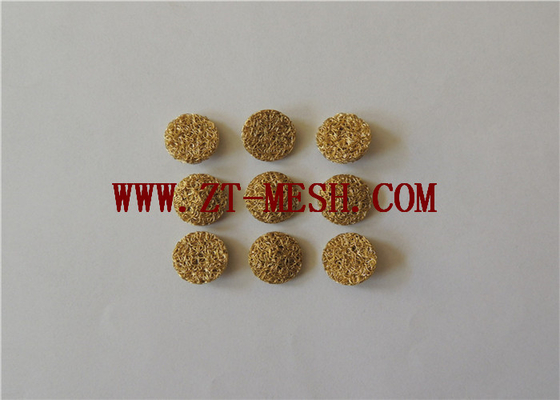 Le filtre de grillage tricoté comprimé d'absorption des chocs φ2-500mm aplatissent le type