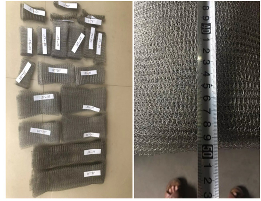 Fil tricoté par SS304 Mesh Planting Basket 0.05-0.48mm pour l'arbre/fleur