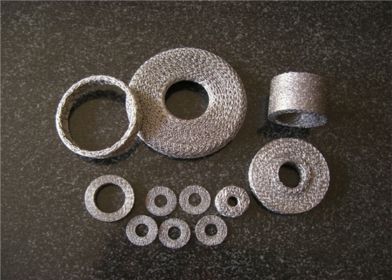 Canalisation de Mesh Filter Metallic Cushions For du fil Sus304 tricotée par 0.23mm
