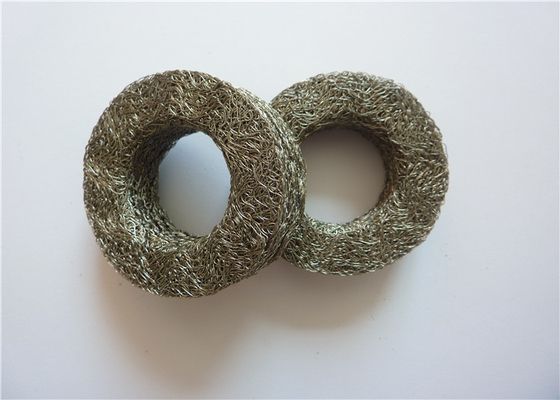 Bâti cylindrique SS304 SS316 de vibration d'OD30mm l'anti a comprimé le grillage 0.09mm - 0.55mm