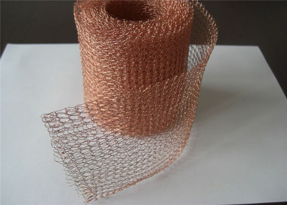 trou irrégulier de Mesh Tape SS304 de fil tricoté par 25cm de 15cm 20cm