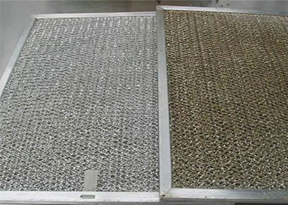 304N en acier inoxydable filet de fil tricoté noir personnalisable