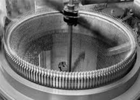 Maillage en fil tricoté jaune argenté pour les applications automobiles et industrielles