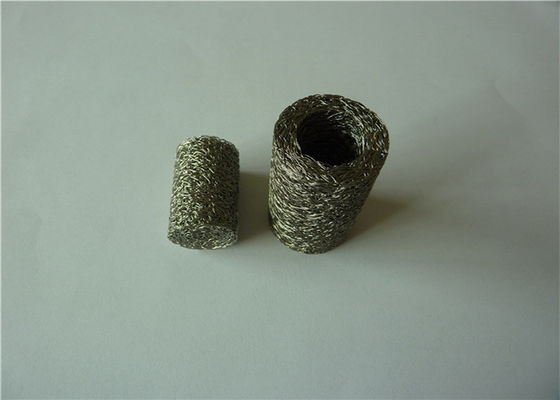 OD25mm a comprimé le liquide tricoté 0.55mm 100mesh/inch de gaz de Mesh Filter de fil