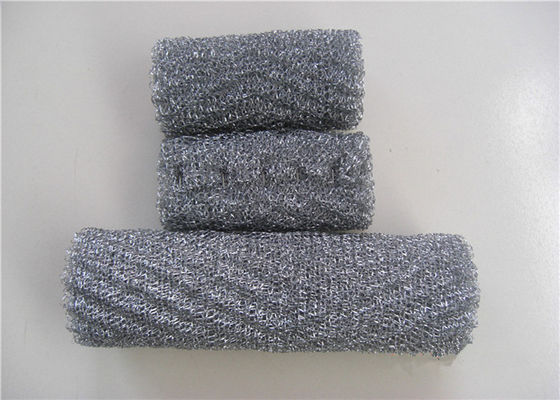 Filtre liquide galvanisé de gaz de Mesh Pad Demister Cylindrical φ200mm de fil