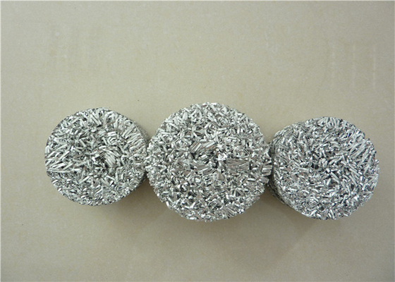 Le blanc a tricoté le papier d'aluminium Mesh Dia que la longueur de 118mm a adapté aux besoins du client pour l'automobile