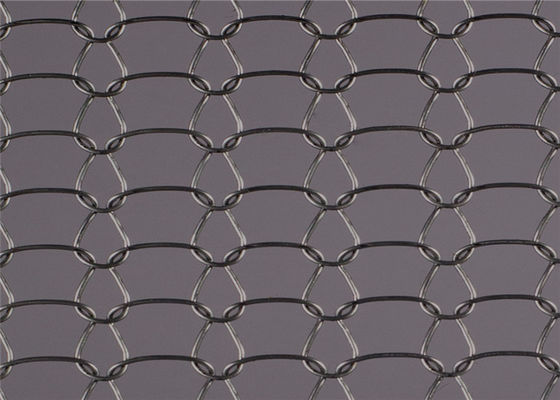 Largeur du grillage tricotée par nickel 4*5mm Mesh Hole 500mm pour le filtre liquide de gaz