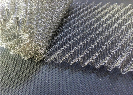 310 SS  Corrugated/Crimped with 0.18-0.28 mm Wire Diameter Knitted wire mesh for exhaust Systems