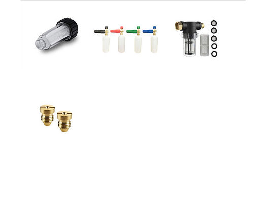 l'OEM de 0.12mm a comprimé le fil tricoté Mesh Ring Foam Filter Pressure Washer