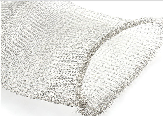 Résistance de Mesh Shielding Stainless Steel Corrosion de fil tricotée par câble