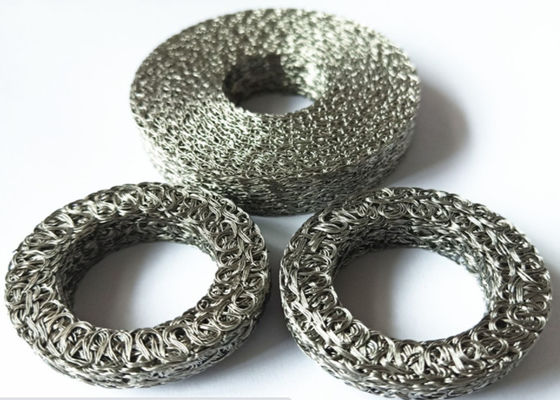 La forme faite sur commande ISO9001 de SS304 SS316 Mesh Filter Exhaust Mesh Gasket a approuvé
