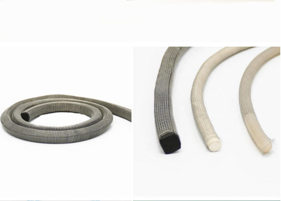 Trou de Mesh Gasket Stainless Steel 0.55mm 12x6mm de fil tricoté par OEM pour le joint