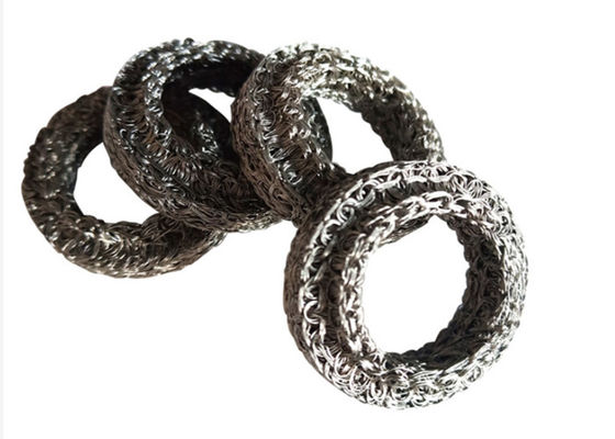 Fil tricoté Mesh Mufflers Compressed Filter Mesh d'acier inoxydable du diamètre 50mm