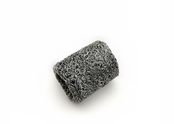 Le cylindre du diamètre 40*20mm a tricoté l'échappement Mesh Gasket Support Rings Alkali de fil résistant