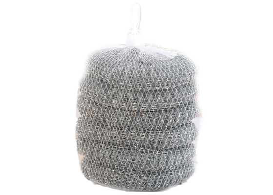 Outil de nettoyage de cuisine d'acier inoxydable de boule d'épurateur de Dia6*6mm 9g