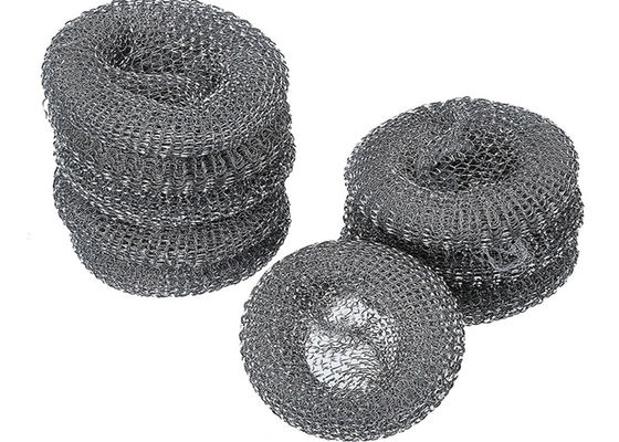 Le rond galvanisé d'acier inoxydable Mesh Scourer 10g 15g forment la capacité de nettoyage forte