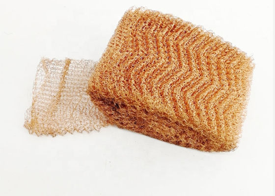 Le liquide de gaz a tricoté Mesh Roll Pest Control de cuivre 99% 0.18mm purs