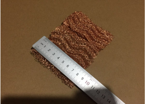 8mm SS304 ont tricoté la résistance à hautes températures d'ODM de Mesh Fabric 800 degrés