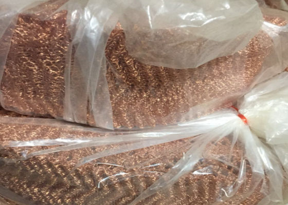 8mm SS304 ont tricoté la résistance à hautes températures d'ODM de Mesh Fabric 800 degrés