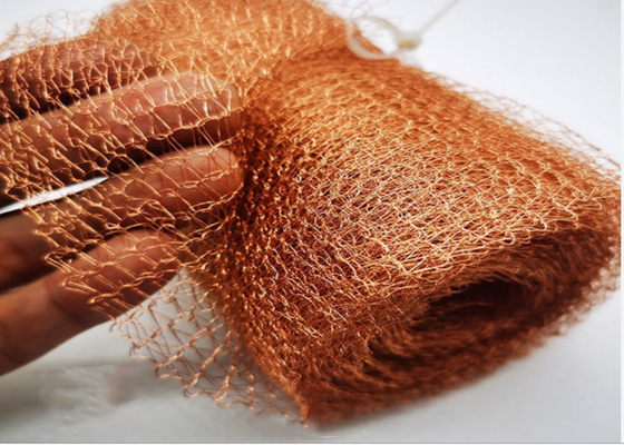 Type plat liquide maille de la largeur 0.28mm du tamis filtrant de gaz de cuivre rouge 500mm