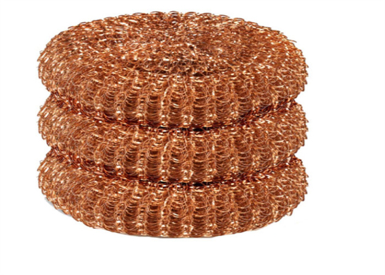 Boule de nettoyage à la maison d'acier inoxydable, boule 20g 6.5*6.5cm de câblage cuivre d'ODM