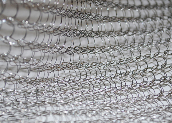 L'acier inoxydable 316 310s tricoté engrènent le tissu de largeur de 50cm