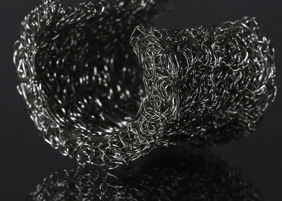 Le diamètre de haut niveau 25mm en métal a comprimé le fil tricoté Mesh For Automobile