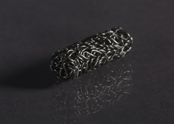 Fil tricoté par solides solubles Mesh For Exhaust Systems des silencieux 0.18mm