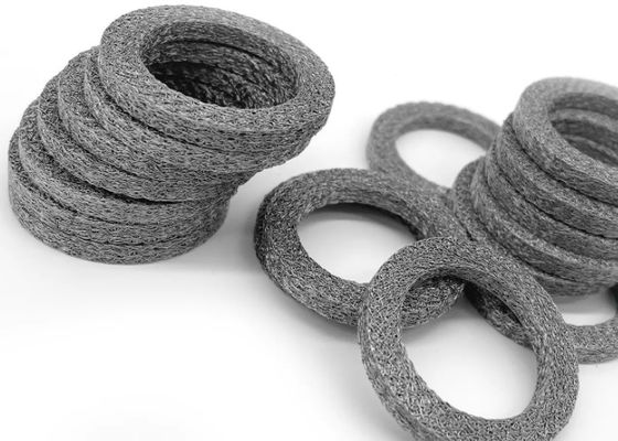 Filtre de treillis métallique tricoté blanc et argenté Résistance aux acides et aux alcalis et échantillonnage