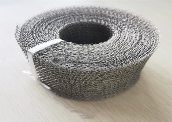 La largeur d'OEM 500mm a tricoté le grillage 304 316 d'acier inoxydable