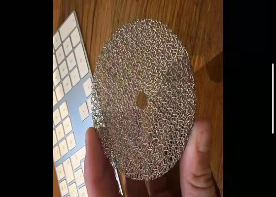 Filtre à treillis industriel avec trou rond de 2*2 mm et échantillon