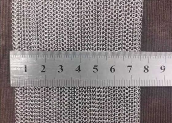 Câblage cuivre tricoté par 0.23mm Mesh Yellow For Clean de largeur de l'acier inoxydable 35mm