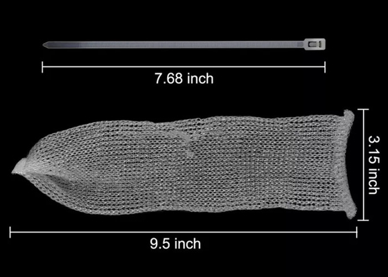 Les pièges de fibre ont tricoté le fil Mesh Filter With Long Lasting fatigue pour des machines à laver