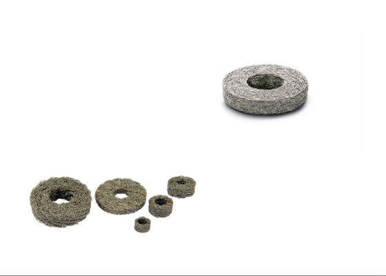 fil tricoté Mesh Gaskets d'acier inoxydable de l'épaisseur 10mm du diamètre 50mm pour le filtre