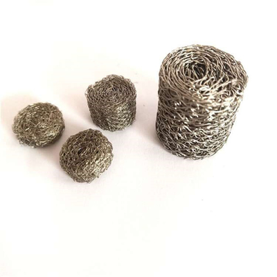 Sus 316 Maillage en fil de tricot en forme cylindrique pour les environnements à haute température