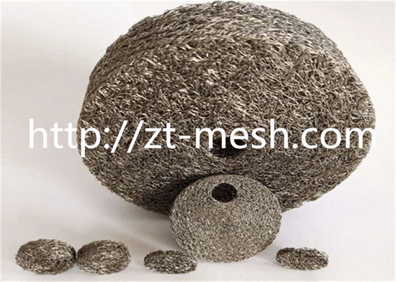Les joints d'échappement de maille tricotés par acier inoxydable Od25*25*10mm fabriqués pour réduire l'échappement