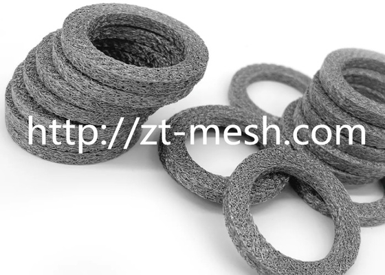 14 x 10 mm de diamètre de filet de fil tricoté comprimé pour l'industrie