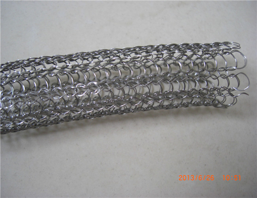 304 diamètre jumeau tricoté du fil 20mm de Mesh Diameter 0.24mm de fil d'acier inoxydable