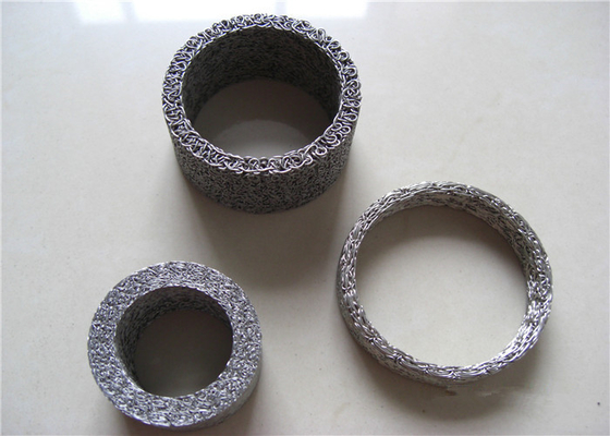 Autour de l'acier inoxydable de 0.018mm fil tricoté Mesh Support Vibration Or Shock
