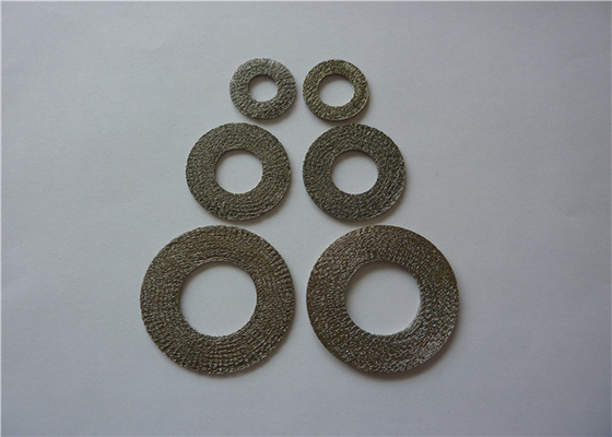 OD25mm a comprimé le liquide tricoté 0.55mm 100mesh/inch de gaz de Mesh Filter de fil