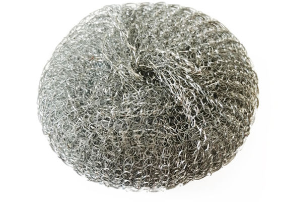 10 g de boule de nettoyage en acier inoxydable de couleur argentée personnalisée avec une forte capacité de nettoyage pour un restaurant
