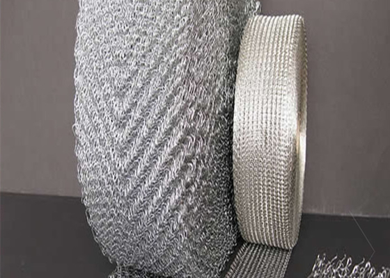 Filtre tricoté de Mesh Tape 0.20mm 95% de fil d'acier inoxydable pour la maille de convertisseur catalytique