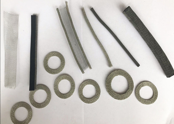 Filtrage à base de fil de trame à tricot comprimé de diamètre 0,08 à 0,5 mm