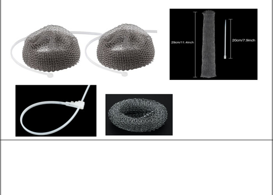 La largeur le diamètre 290mm de 40 millimètres a tricoté des pièges de fibre de Mesh For Washing Machine Laundry